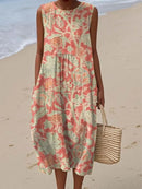 Vestido Floral Luzia Vintage | Elegância para todas as ocasiões
