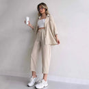 Conjunto Elisa Calça + Camisa Manga Longa / Perfeito para Qualquer Momento